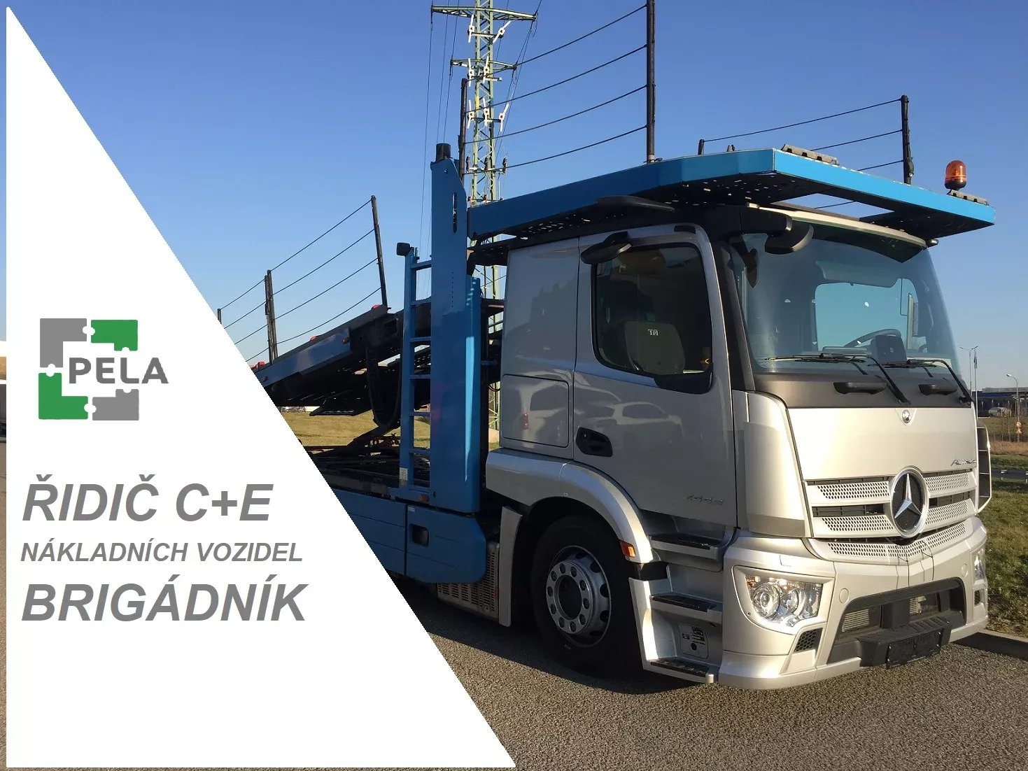 Řidič nákladních vozidel - brigádník C+E